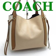 Coach Shoulder Tote Bag Harmony Hobo Color Block 17a
