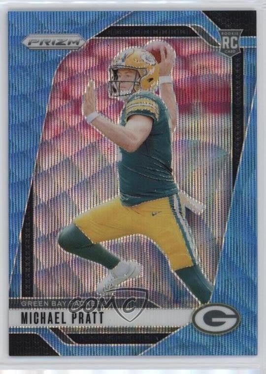 2024 Panini Prizm Rookies Blue Wave 225/230 Michael Pratt #379 Rookie RC 1u6
