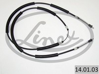 Linex Bremsseil Seilzug Feststellbremse 14.01.03 FüR Fiat Seicento 600 187AXA