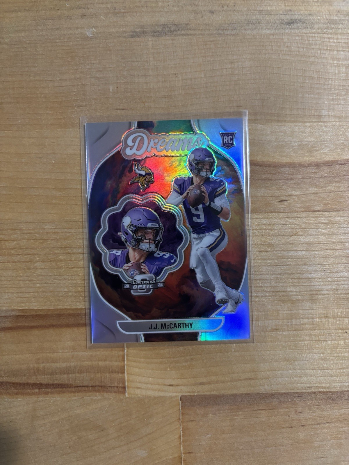 2024 Panini Contenders Optic - Dreams J.J. McCarthy #D-JMY (RC)