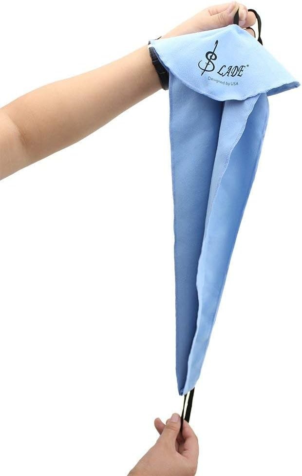 Compact Saxophone Cleaning Kit: Adjustable Neck Strap & Comprehensive Care