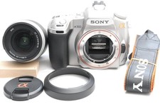 Working SONY Alpha DSLR-A300 Camera w/ DT 18-70mm f/3.5-5.6 Battery JAPAN