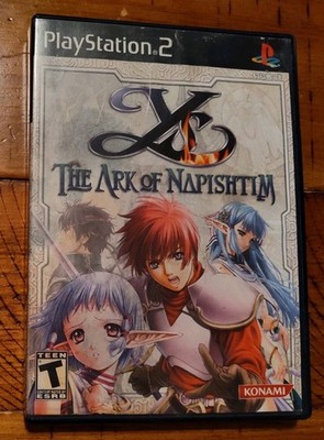 Y s The Ark of Napishtim (Playstation PS2) Complete But Water Damaged Cover