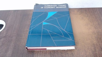 			Elementary theory of Economic Behavior, Josef Hadar, Addison Wesl		
