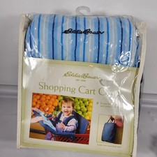 Eddie Bauer Shopping cart cover blue. New . Germ Protection. Ship from USA 