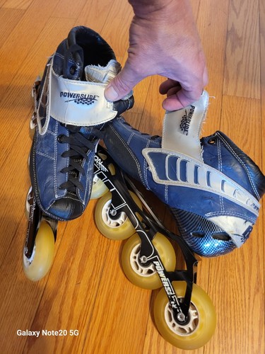 Powerslide Inline Skates Size 9 Parts Only Straps Broken - Picture 7 of 9
