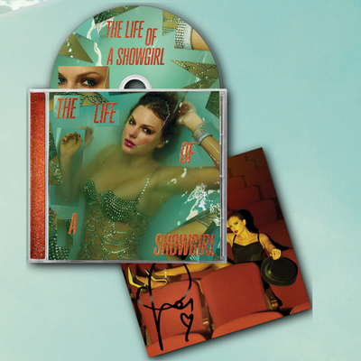 Taylor Swift The Life of a Showgirl Signed CD Complete Set Of 4