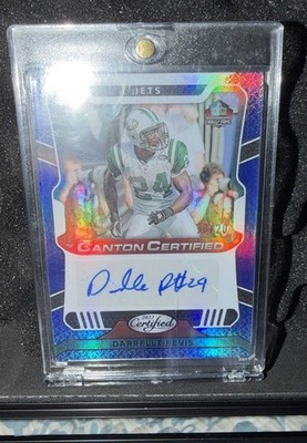2023 Panini Certified Canton Certified Autograph /20 Darrelle Revis Jets