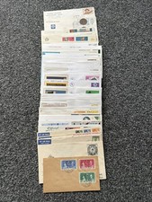 Job Lot of 48 World First Day Covers & Covers FDC s 1937 - 1994 Lot #M26