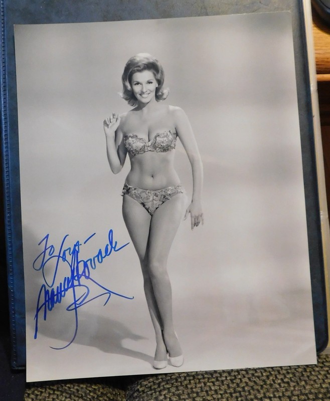 Nancy Kovack autographed 8x10 photo of this sexy & beautiful actress
