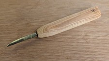 Deep Holler Knives Wood Carving Knife, Medium 1 3/4" blade