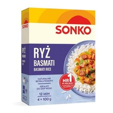 5902180160602 Sonko Ry basmati 400 g (4 x 100 g) SONKO
