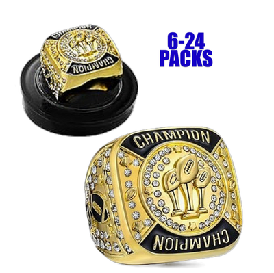 #ad #ad 6 12 18 24 Youth Football Championship Team Gift Rings Packs $209.95