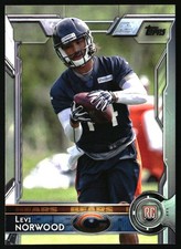 2015 Topps #403 Levi Norwood RC Chicago Bears