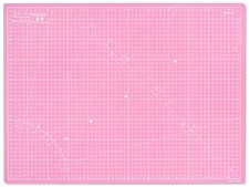 Elan Tappetino da Taglio A2 Rosa, Piano da Taglio 45x60 cm, Tappetino