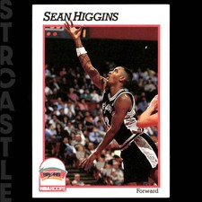 Sean Higgins 1991 NBA Hoops #435 Los Angeles Lakers 🏀 Basketball Card