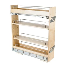 Hardware Resources 5" Soft Pullout "No Wiggle" Kitchen Rack-NEW
