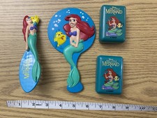 Vintage Little Mermaid Mirror Brush Set