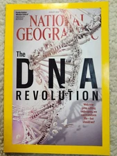 National Geographic Magazine August 2016 The DNA Revolution Science Issue Single