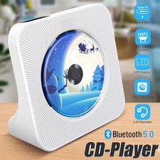 Bluetooth CD Player mit HiFi Lautsprecher Fer...