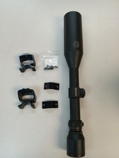 Simmons Aetec 2.8-10x44 Rifle Scope M# 2101 Matte Black Duplex peep sight rings