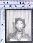 Military Soldier Vietnam Era Photo Booth ID Image Uniform Photo Snapshot