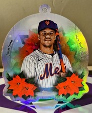 2025 TOPPS HOLIDAY BASEBALL HOLIDAY OVERSIZED ORNAMENT JUAN SOTO