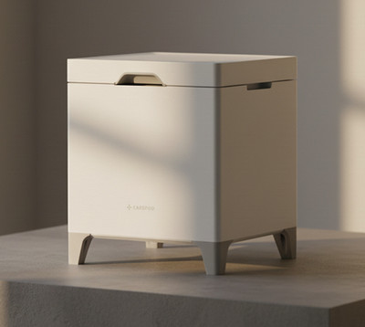 CAREPOD X50V Würfel Luftbefeuchter Automatische Sterilisation Niedrige Temper...