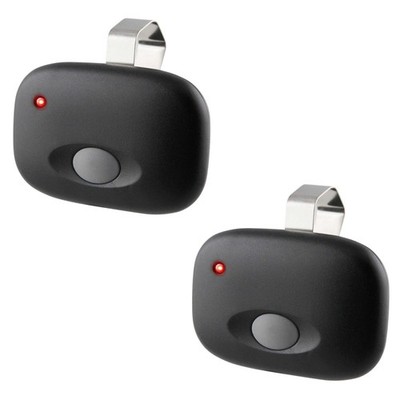 2 For Linear Mega Code MCT-11 Garage Gate Door Car Visor Remote DNT00090