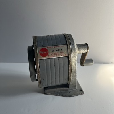 Vintage Apsco Products GIANT Pencil Sharpener Type III A Cutter Assembly USA