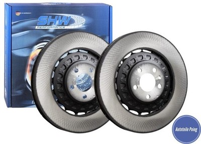2X SHW BREMSSCHEIBE 400MM VORNE AUDI Q7 4MB 4MG 4MQ Q8 4MN 4MT TOUAREG CR7 RC8