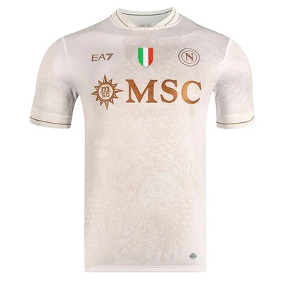 EA7 SSC Napoli Away Match Shirt 2025/2026