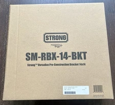 Strong SM-RBX-14-BKT, VersaBox Recessed Dual Layer Flat Panel Solution - NIB