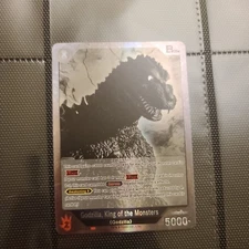 Godzilla, King Of The Monsters EBP01-075 SR Foil Godzilla Card Game 1st Edition