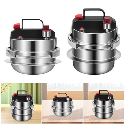 #ad #ad Mini Pressure Cooker Mini Pressure Pot Compact Cookware Steamer and Rice Cooker $97.76