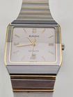 RADO DiaStar 129.0266.3 Swiss Quartz Two Tone Tungsten Carbide Sapphire Watch