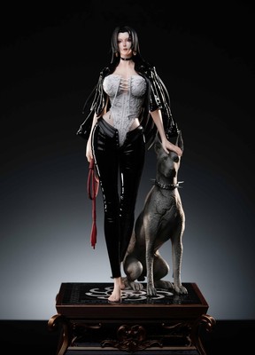 Piratenkaiserin Boa Hancock Figur Maßstab 1/4 vorbemalt Fertigprodukt Garage 