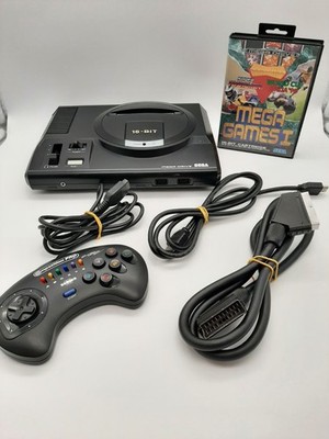 Sega Mega Drive Konsole 16-Bit ungetestet Controller Competition Pro Series II