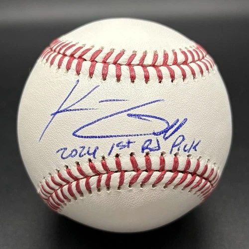 Konnor Griffin "2024 1st Rd Pick" Autographed Baseball Pirates (MLB)