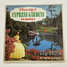 View Master A961, Beautiful Cypress Gardens, Florida, Version A, 3 Reel Set