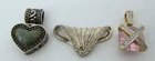 Vintage Lot Sterling Silver Pendants 925 18.3g
