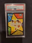 PSA 7 Meowth Sticker Card 1999 Topps Pokemon