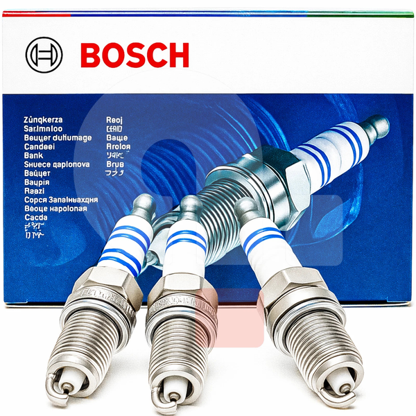 Bosch ZüNdkerzen Set 3-Tlg FüR Peugeot 108 208 301 308 II CitroËN C1 II 1.0 1.2-image