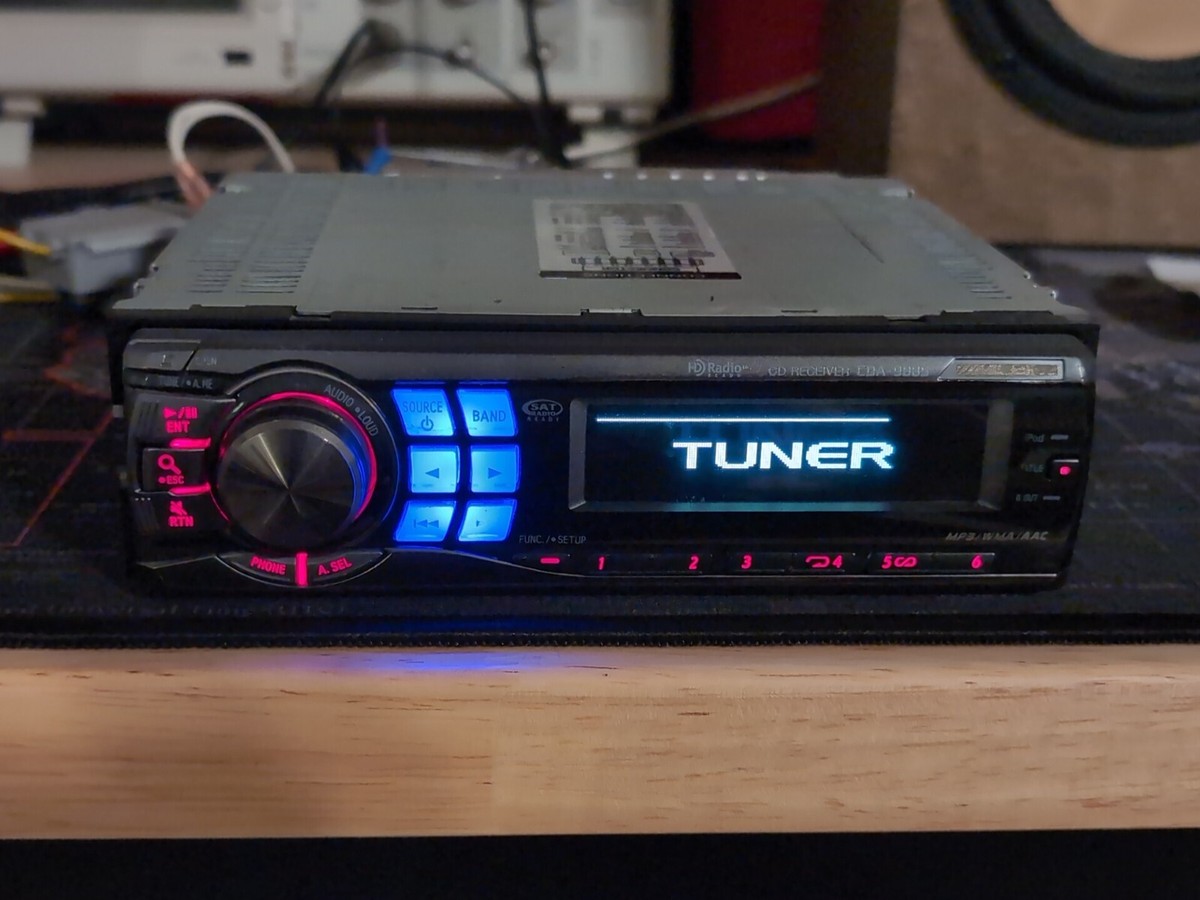 RARE ALPINE CDA-9885 audiophile CD MP3 PLAYER with BLUETOOTH old