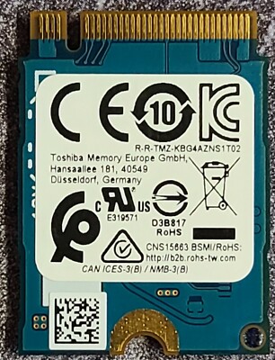 NEW - Dell Inspiron 15-3583 NVMe M.2 128GB SSD Drive 9946M Toshiba