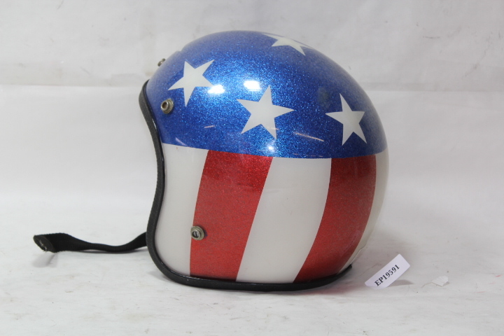 1960's Captain America helmet old vintage Harley Easy Rider FXR