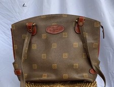 Texier, French Designer Handbag / Tote, Leather Accents