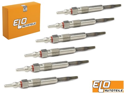 6x ORIGINAL ELO GLÜHKERZE AUDI A3 A4 SEAT IBIZA SKODA OCTAVIA VW TRANSPORTER T5