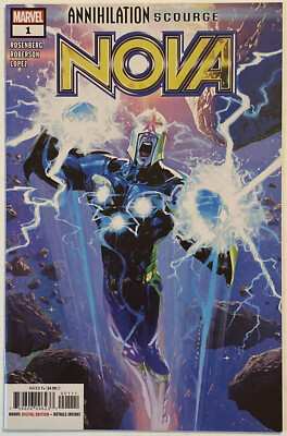 Annihilation Scourge Nova #1 Marvel Comics Casanovas Variant 2020 VF/NM