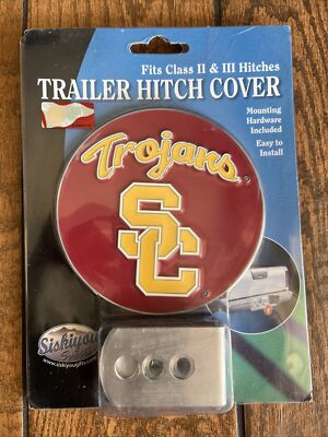 Siskiyou Sports Trojans USC Truck Trailer Hitch Cover Class II III